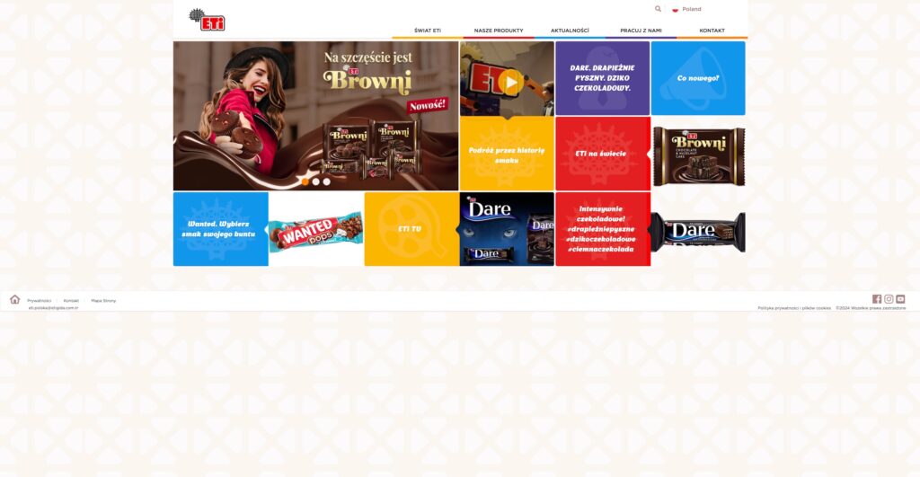 ETi snacks and chocolate variety collection